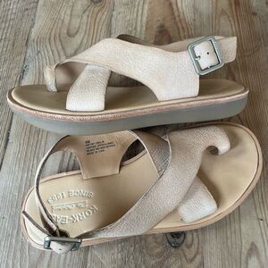 Kork-Ease Light Tan Leather Sandals